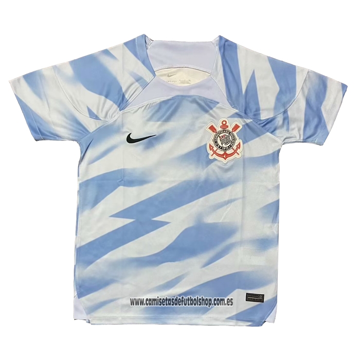 Camiseta Corinthians Portero 2023 Azul Tailandia